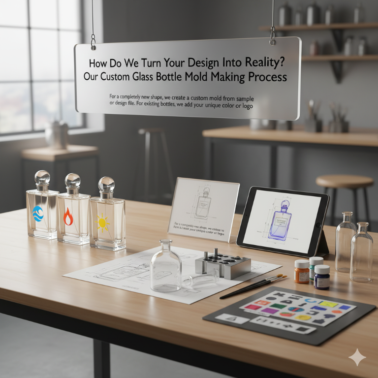 How Do We Turn Your Design Into Reality? Our Custom Glass Bottle Mold Making Process?
